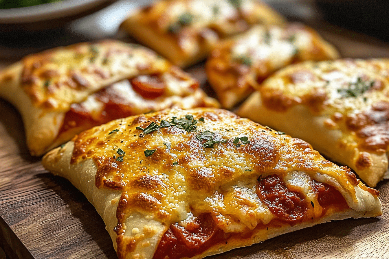 Pepperoni Cheese Calzones