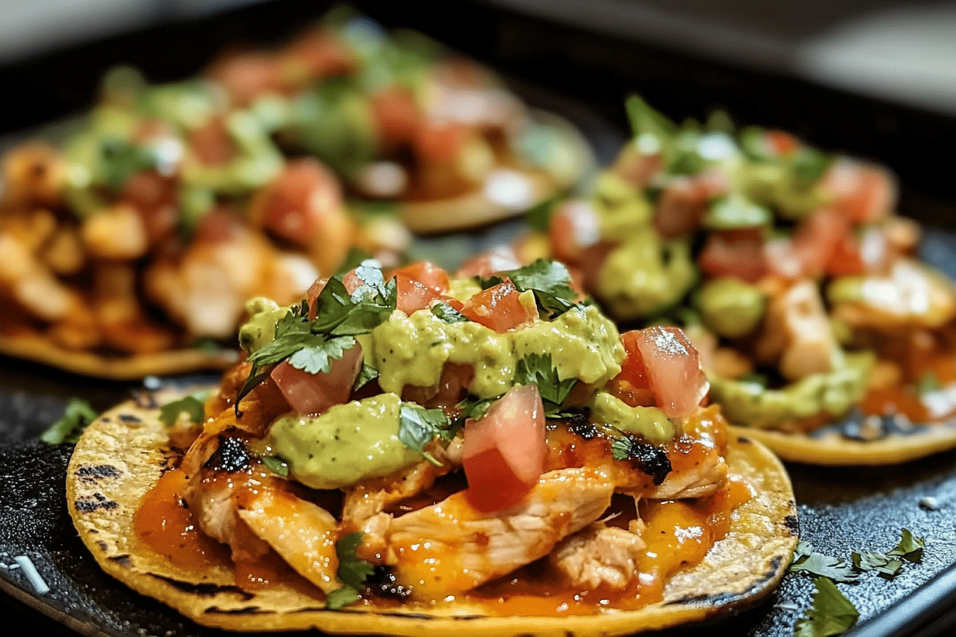 Chicken Tostadas Recipe