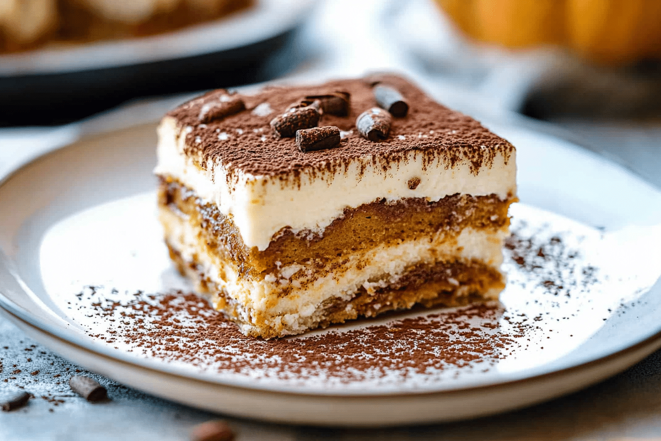 Pumpkin Chai Tiramisu