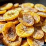 Cinnamon-Sugar Air Fryer Banana Chips