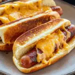 Air Fryer Grilled Cheese Hot Dogs