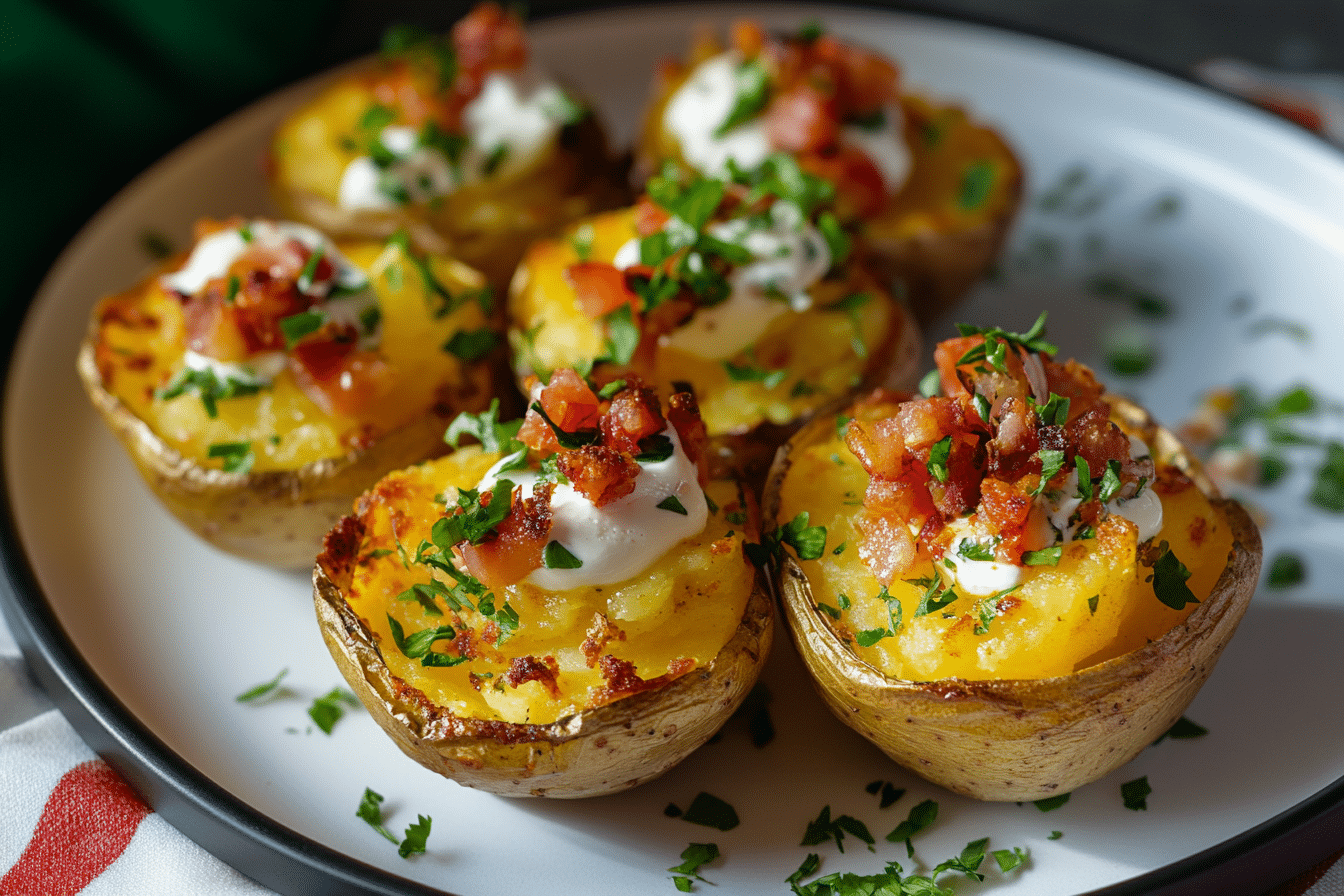 Loaded Potato Cups