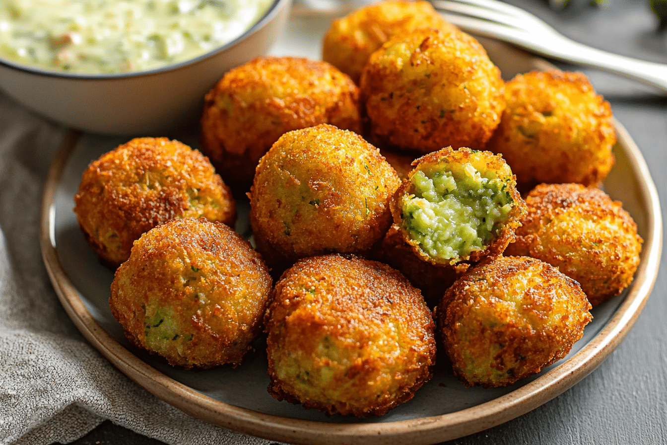 Cheesy Fried Colcannon Bites
