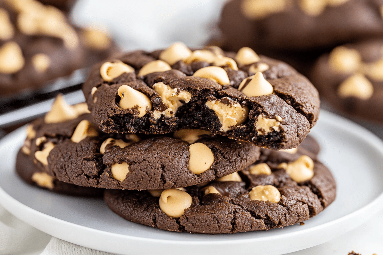 Levain-Style PB Chocolate Chip Cookies