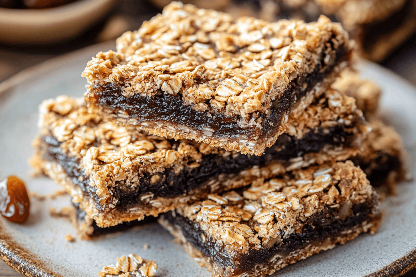 Oatmeal Date Bars