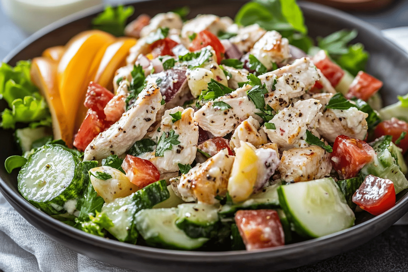 Greek Yogurt Chicken Salad
