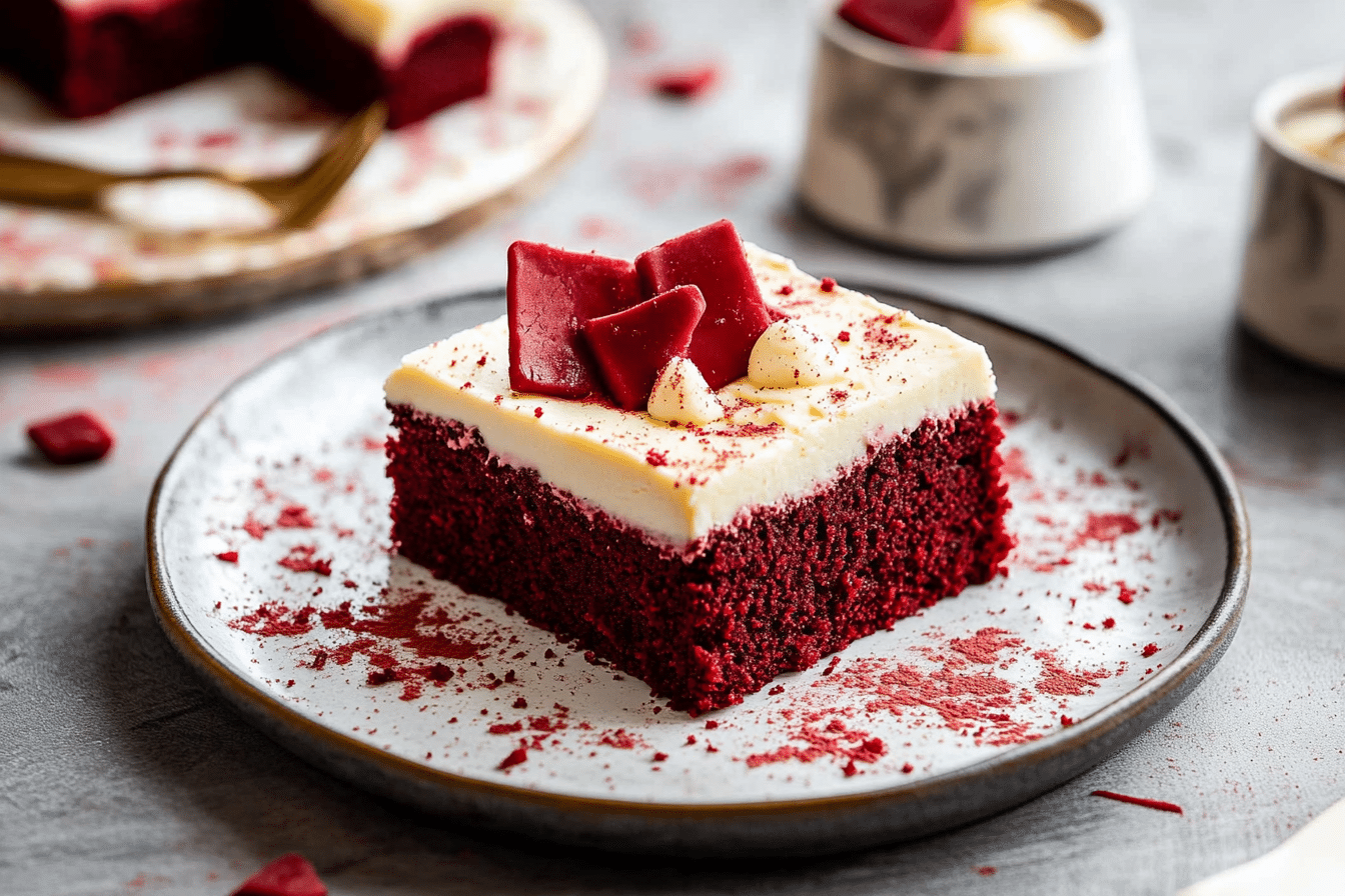Red Velvet Brownies