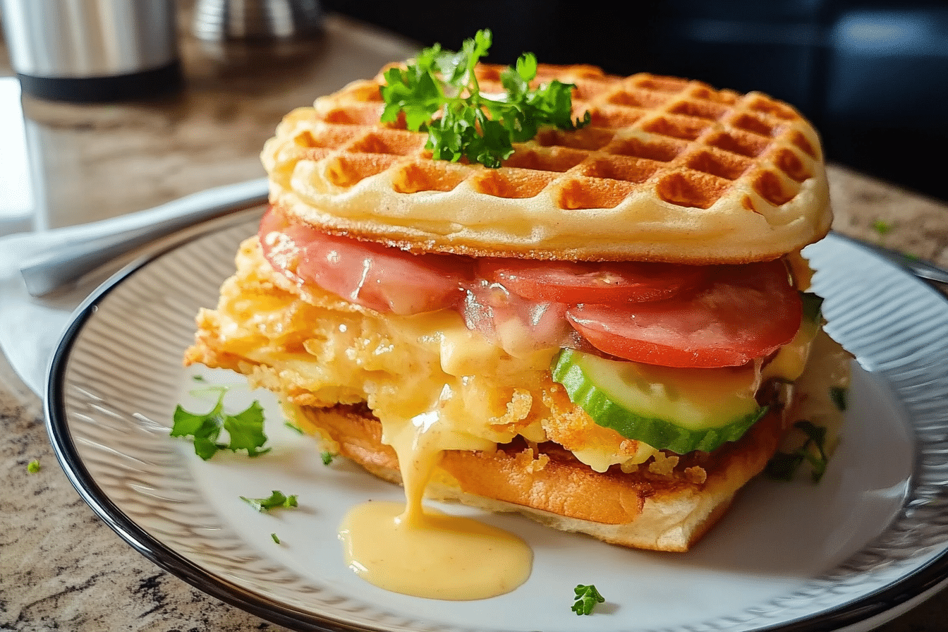 Chaffle Sandwich