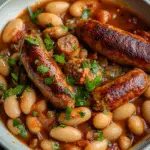 Slow Cooker Sausage & Butter Bean Casserole