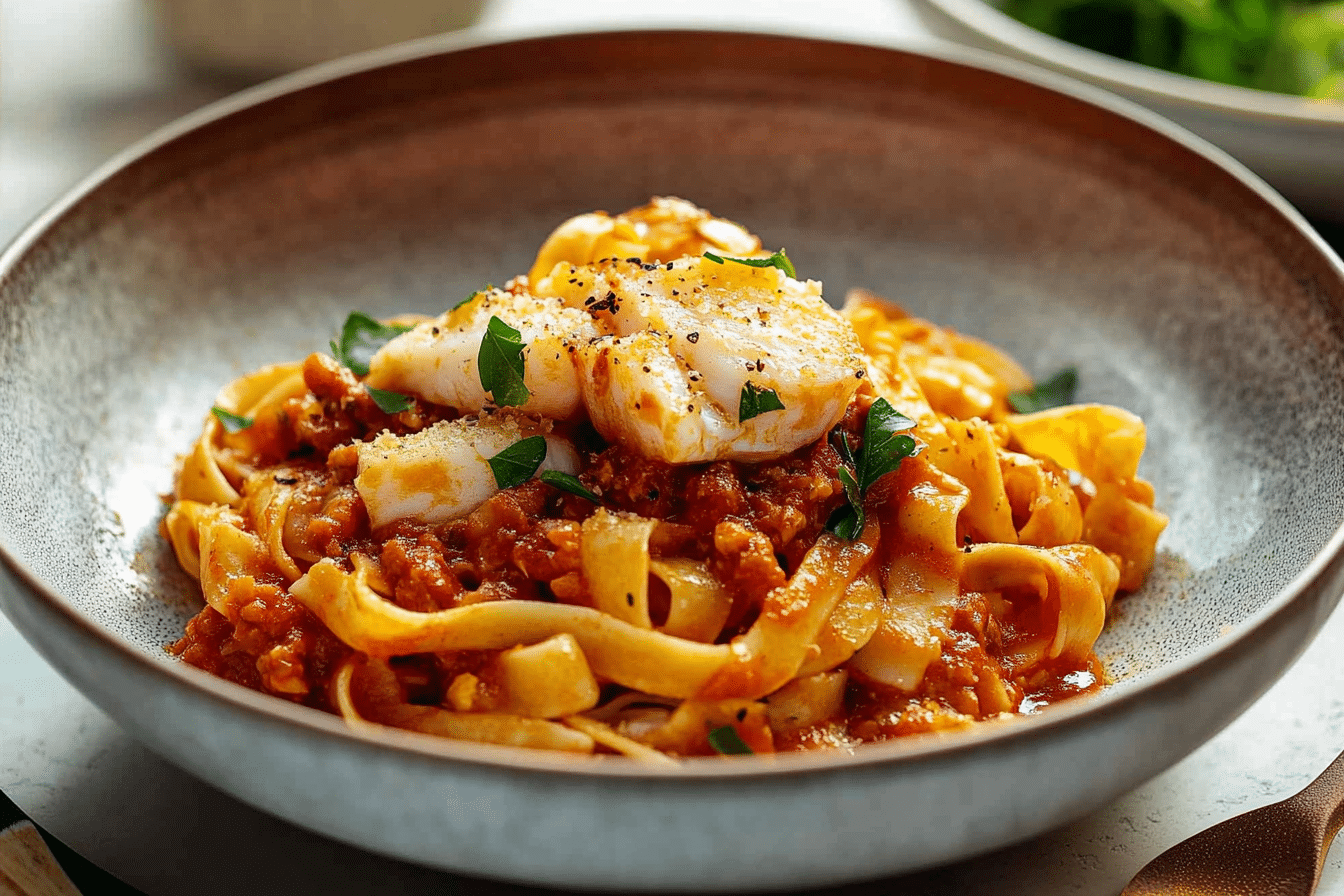 Calabrian Fish Ragu Pasta