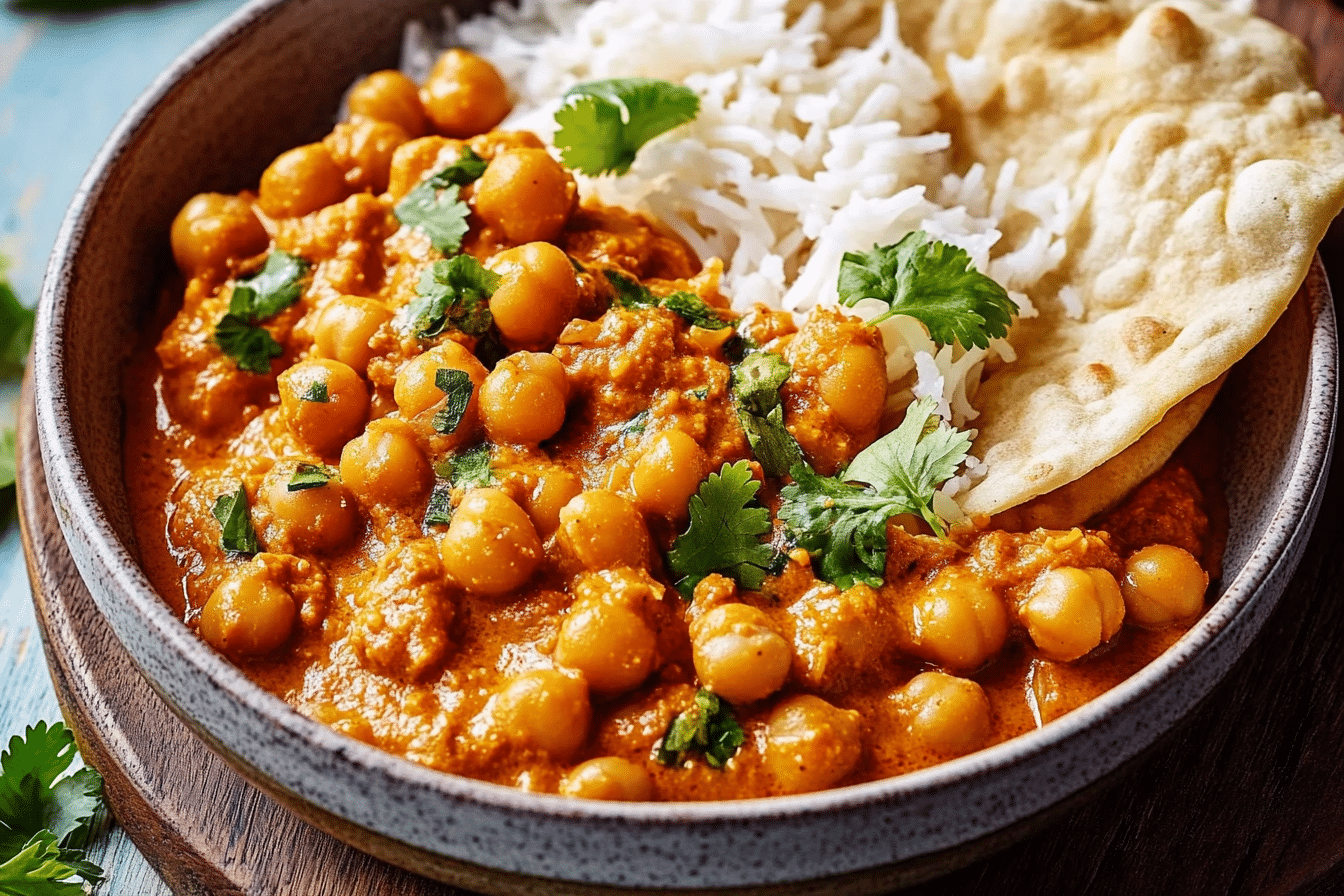 Indian Butter Chickpeas