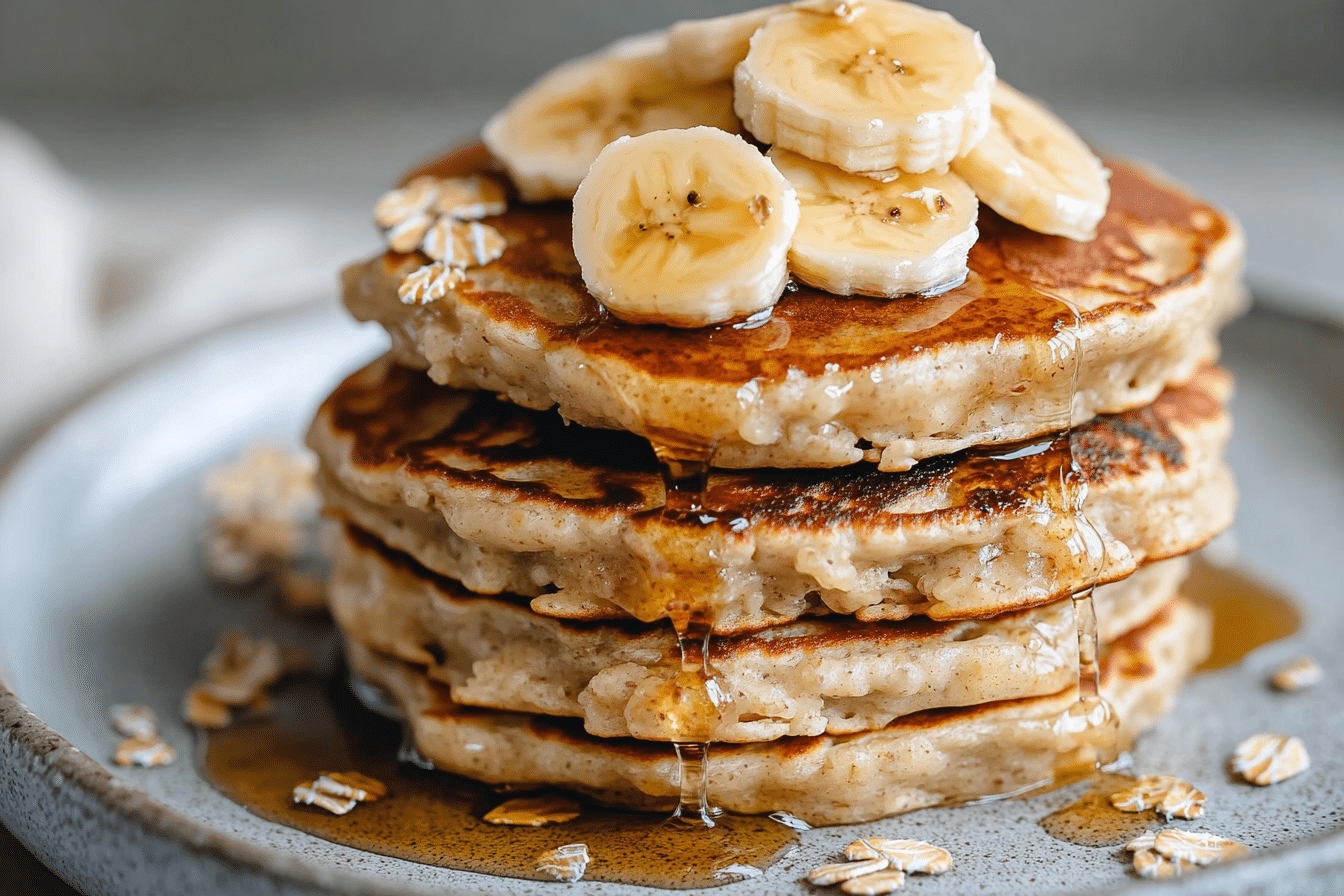 Healthy Banana Pancakes