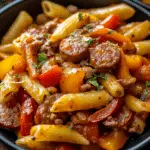 Sweet Pepper & Sausage Pasta