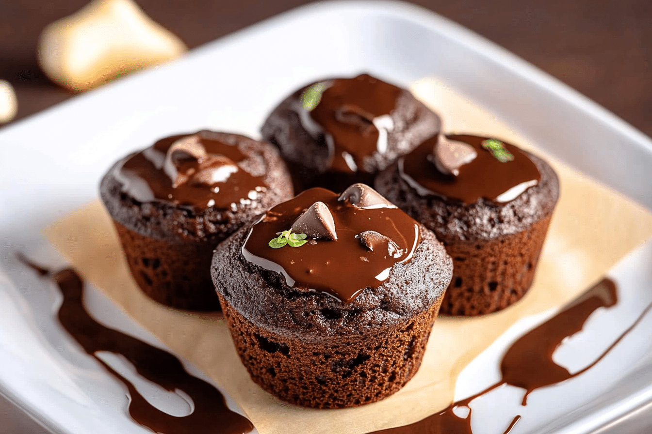 Jumbo Double Chocolate Muffins