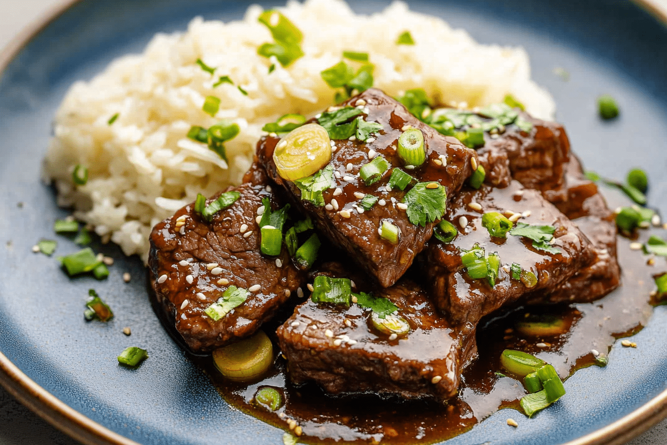 Maple Ginger Beef