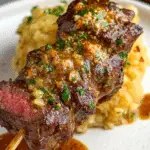 Cajun Garlic Parmesan Air Fryer Steak Skewers
