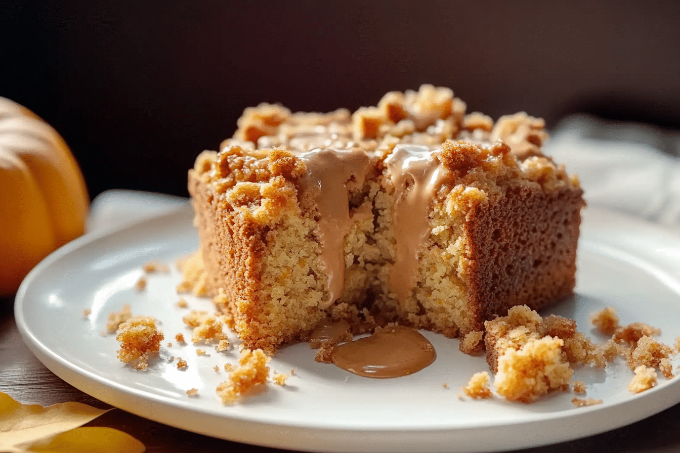 Pumpkin Spice Coffee Cake