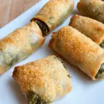 Spanakopita Spring Rolls