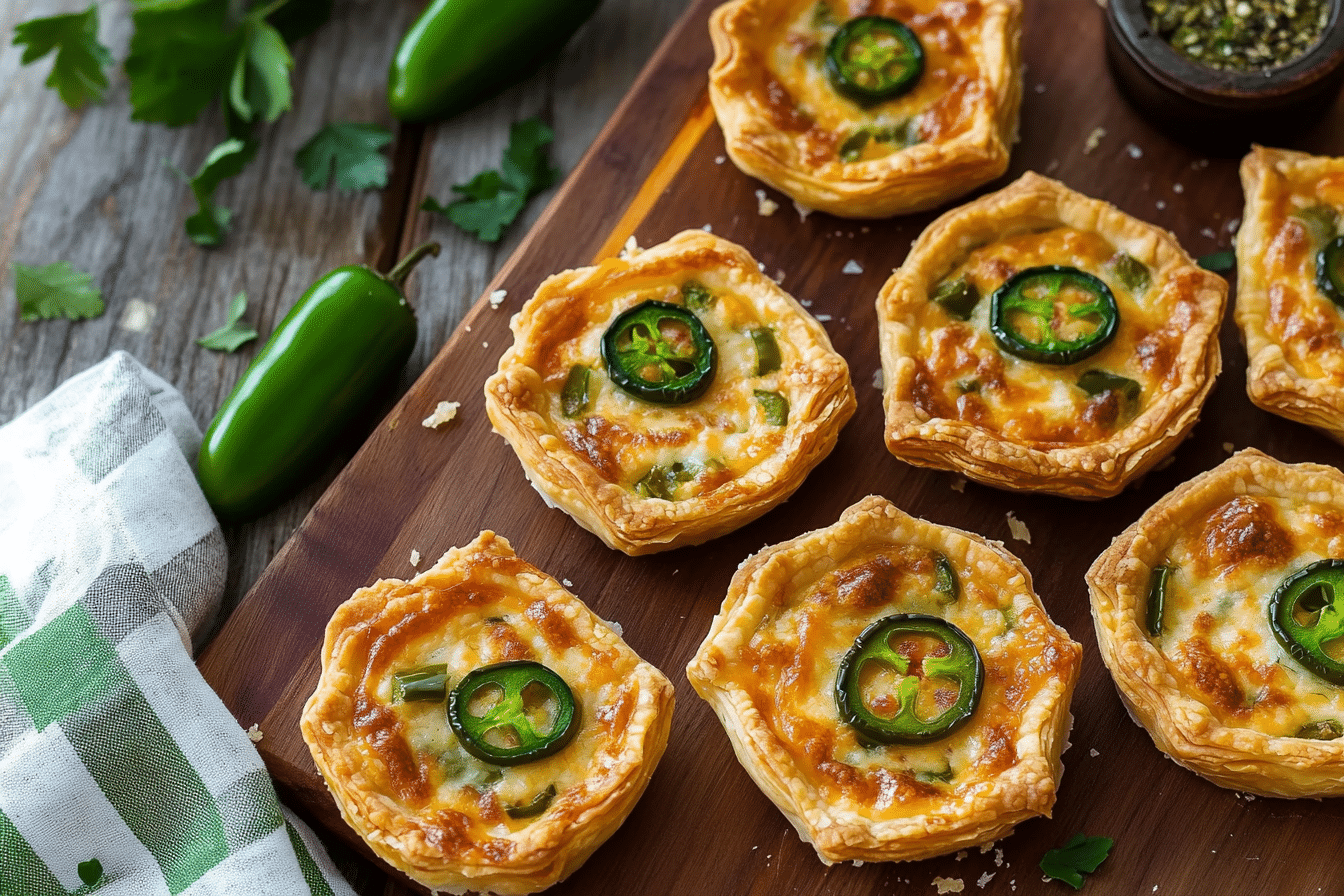 Jalapeño Cheese Tarts