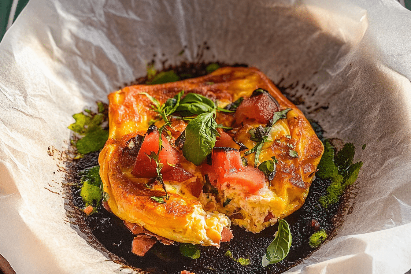 Air Fryer Omelette