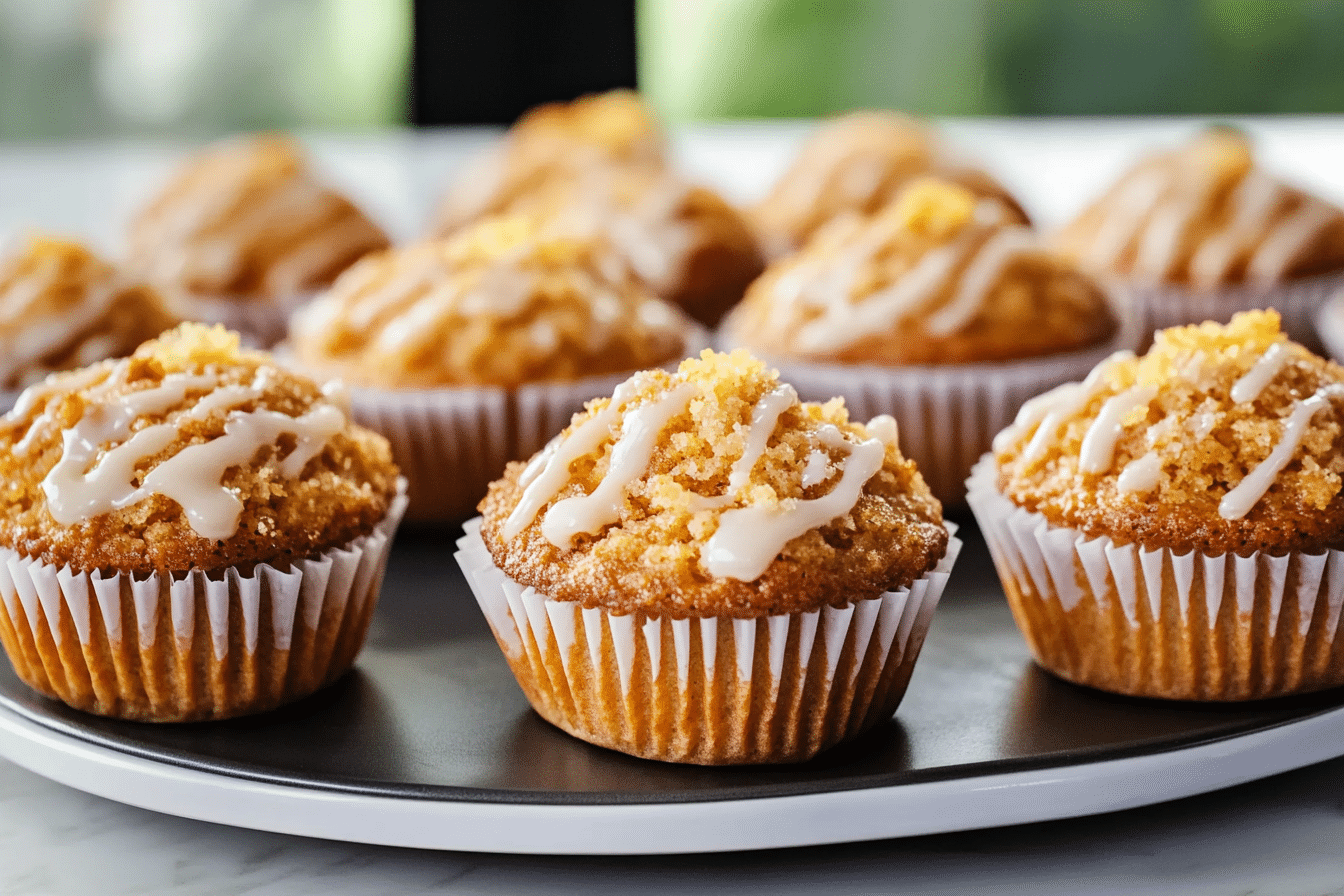 Moist Carrot Cake Muffins