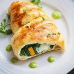 Cheesy Spinach Crescent Rolls