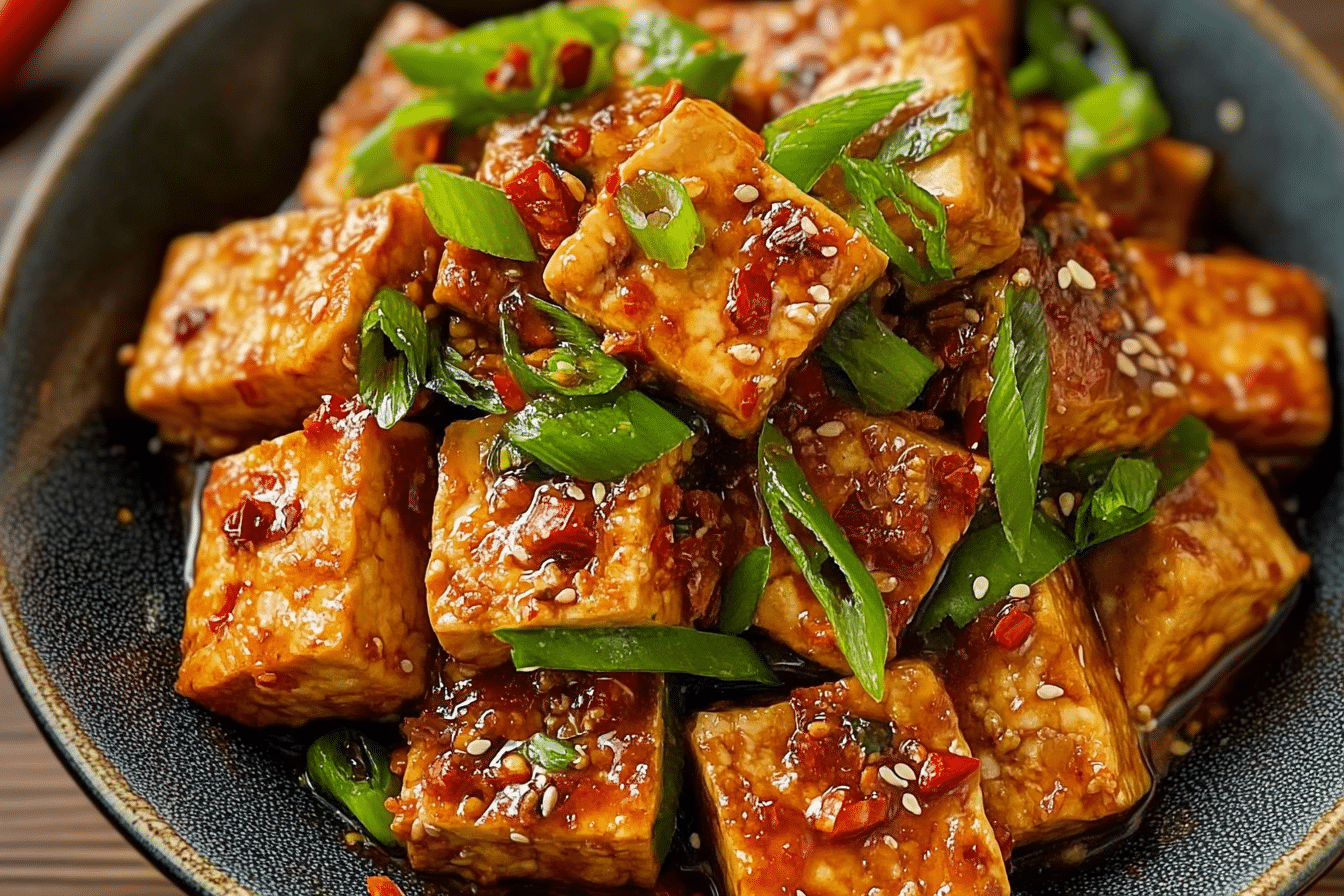 Spicy Crispy Tofu