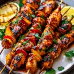 BBQ Chicken Skewers