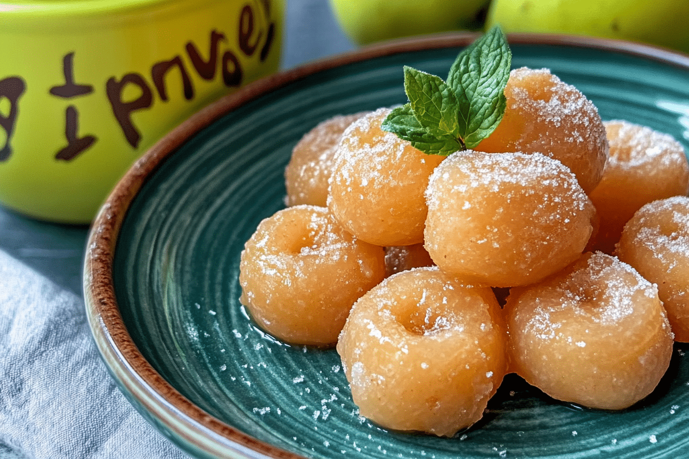 Frozen Applesauce Bites