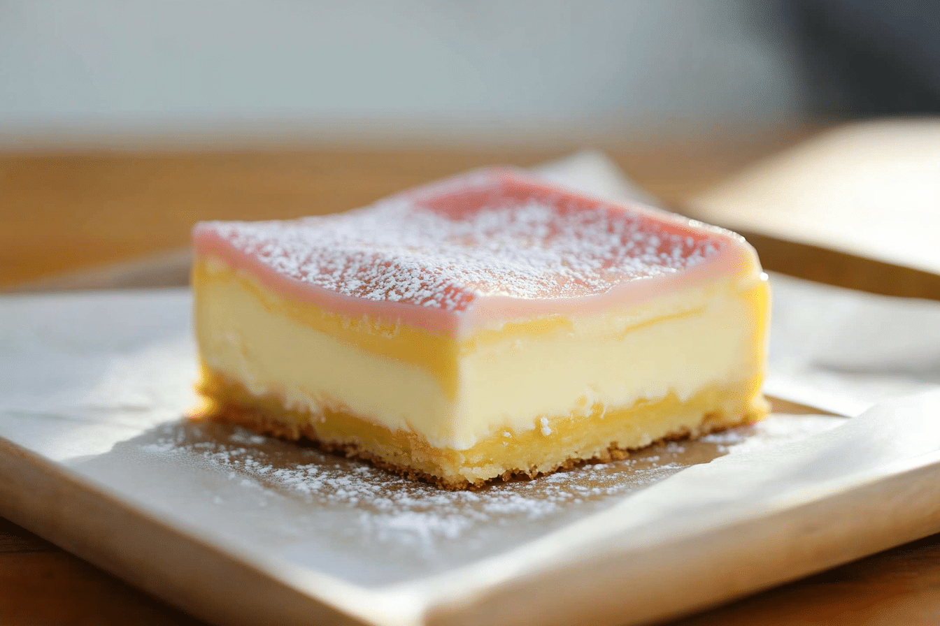 Classic Vanilla Custard Square