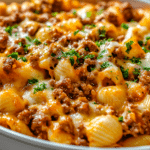 Cheesy Beef & Shells