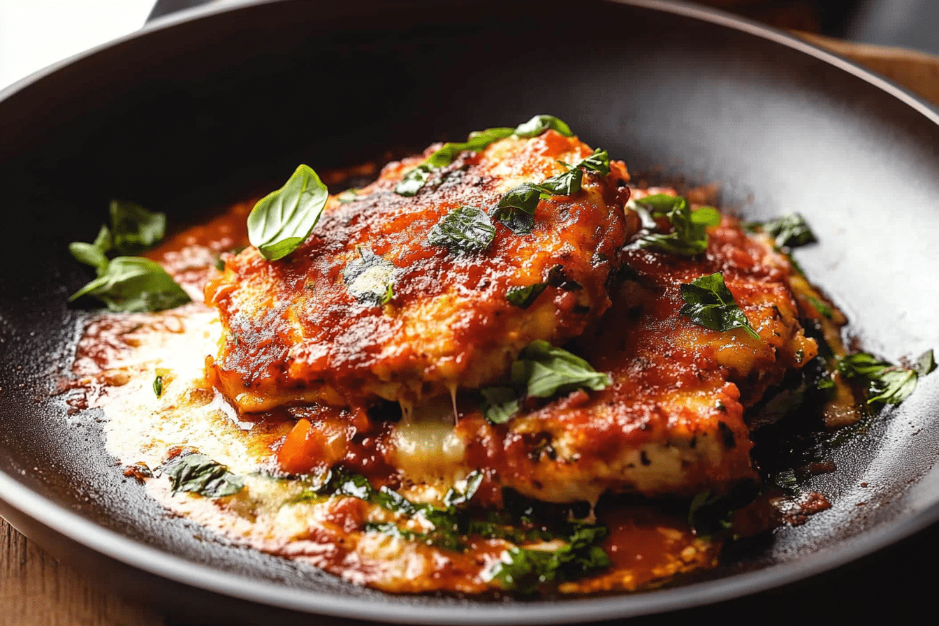 Classic Chicken Parmigiana