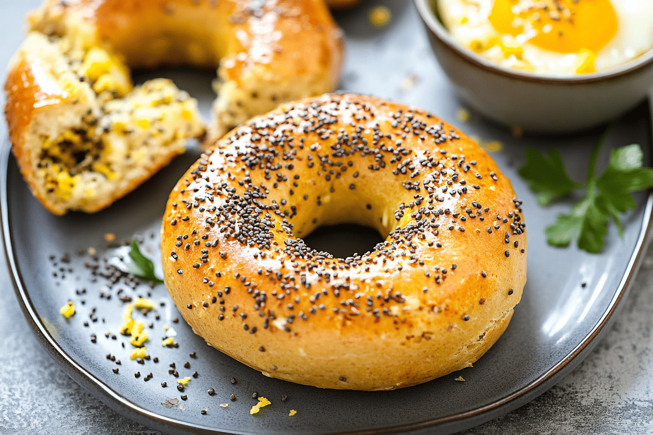High-Protein Egg Bagel