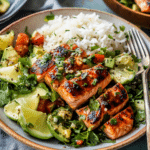 Chipotle Honey Salmon Bowl
