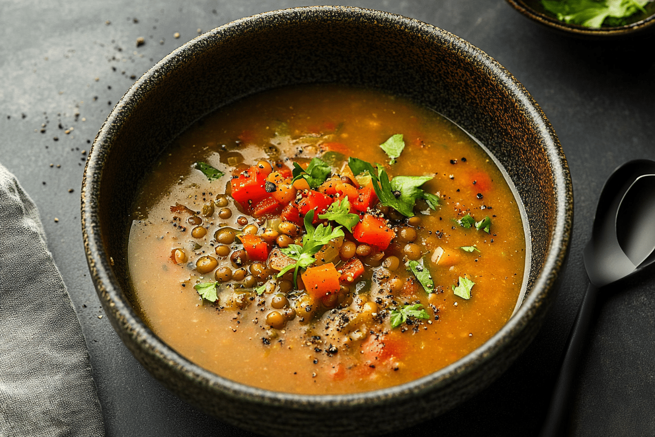 Cozy Hearty Lentil Soup