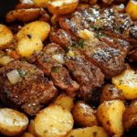 Garlic Butter Steak & Potatoes