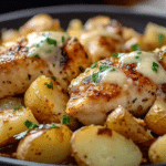 Garlic Parmesan Chicken and Potatoes