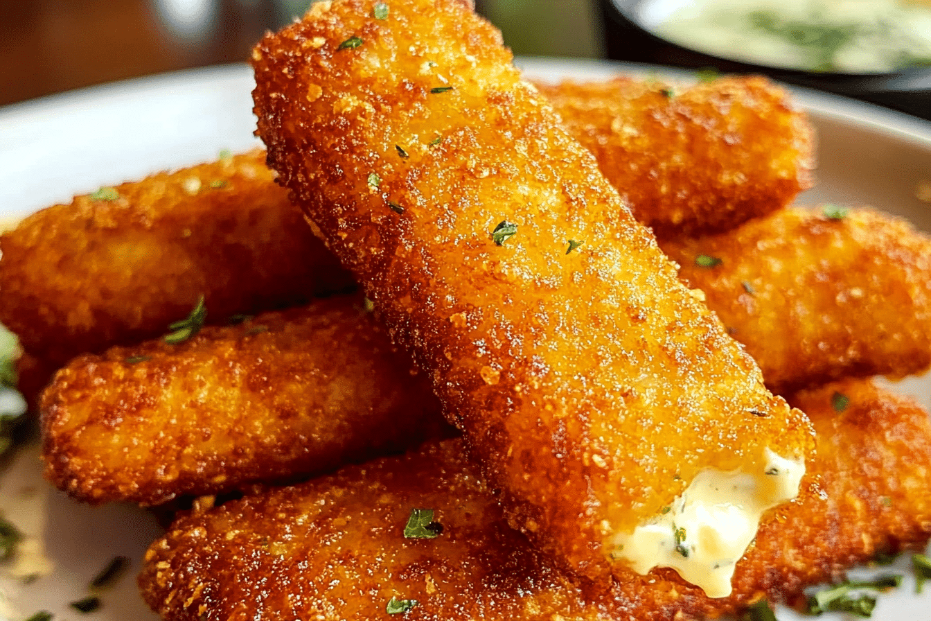 Nashville Hot Mozzarella Sticks