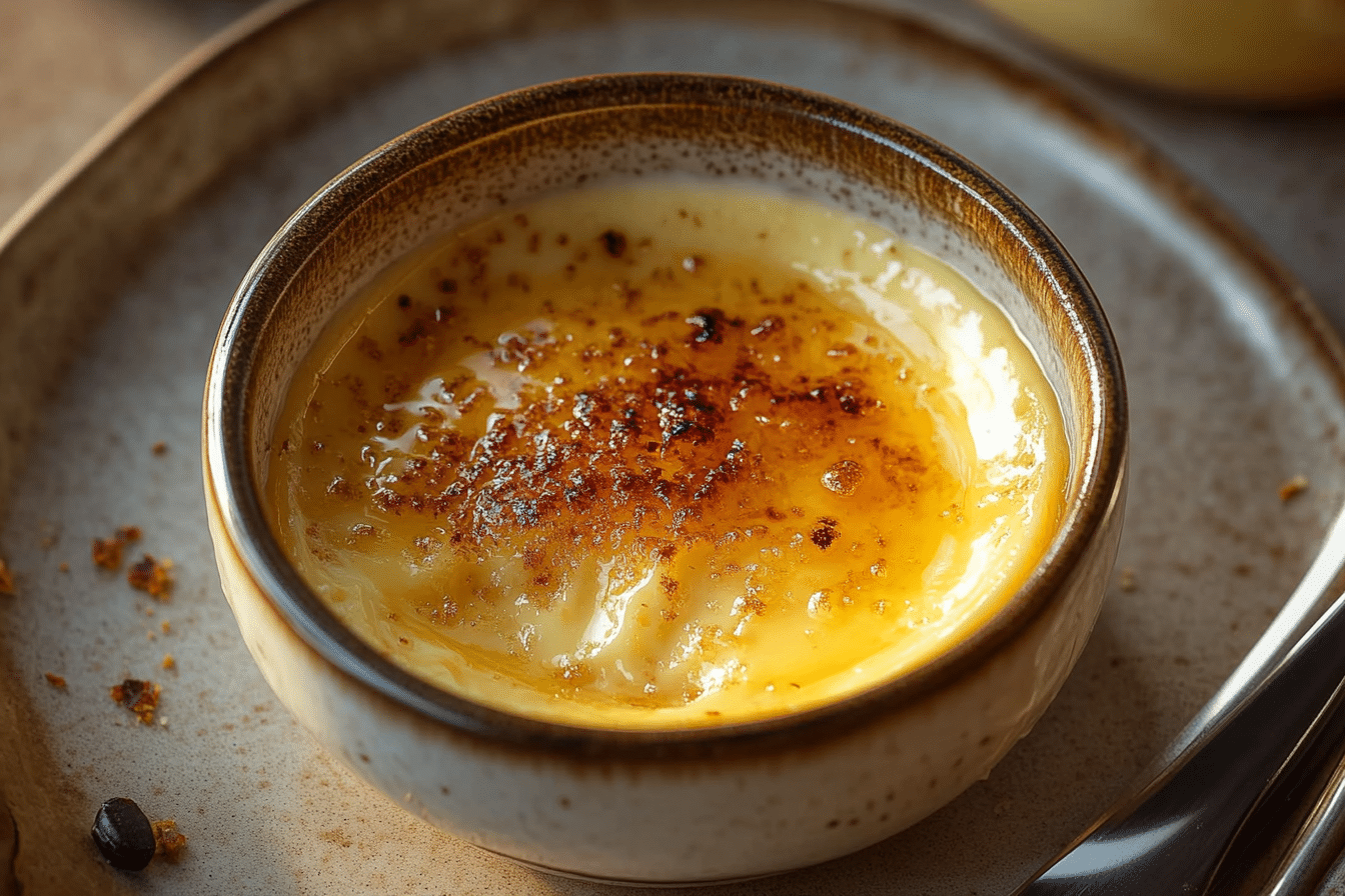 Classic Vanilla Bean Crème Brûlée (With Crackly Top!)