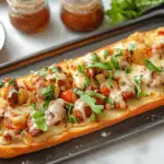 Andouille Po'Boy Pizza