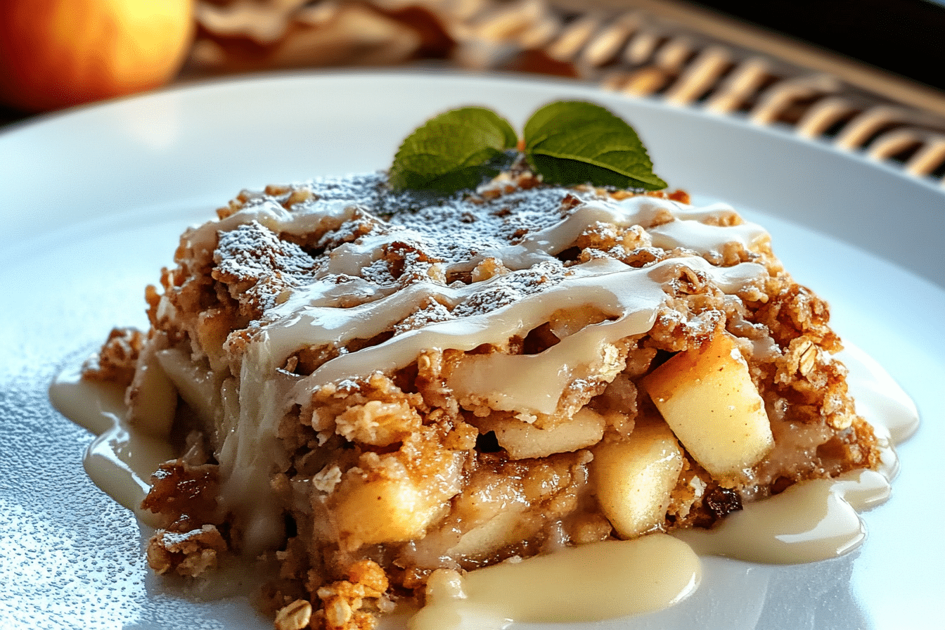 Oatmeal Apple Breakfast Bake