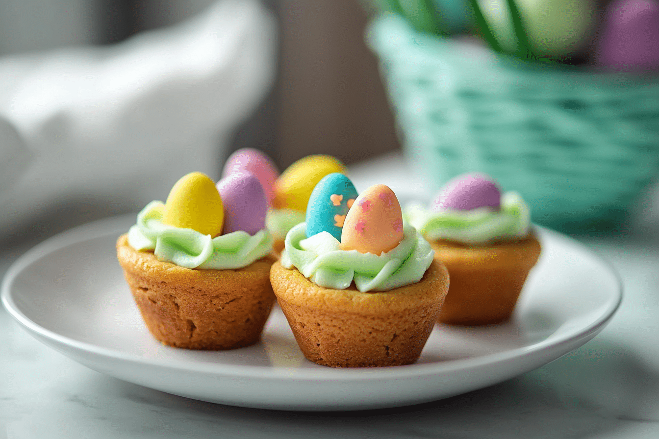 Easter Basket Cookie Cups