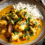 Crockpot Thai Yellow Curry Chicken