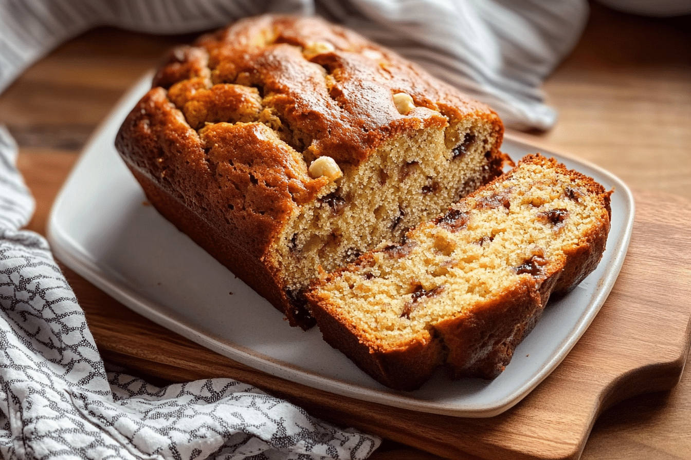 3-Ingredient Cake Mix Banana Bread
