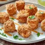 Panko Sesame Crusted Salmon Bites