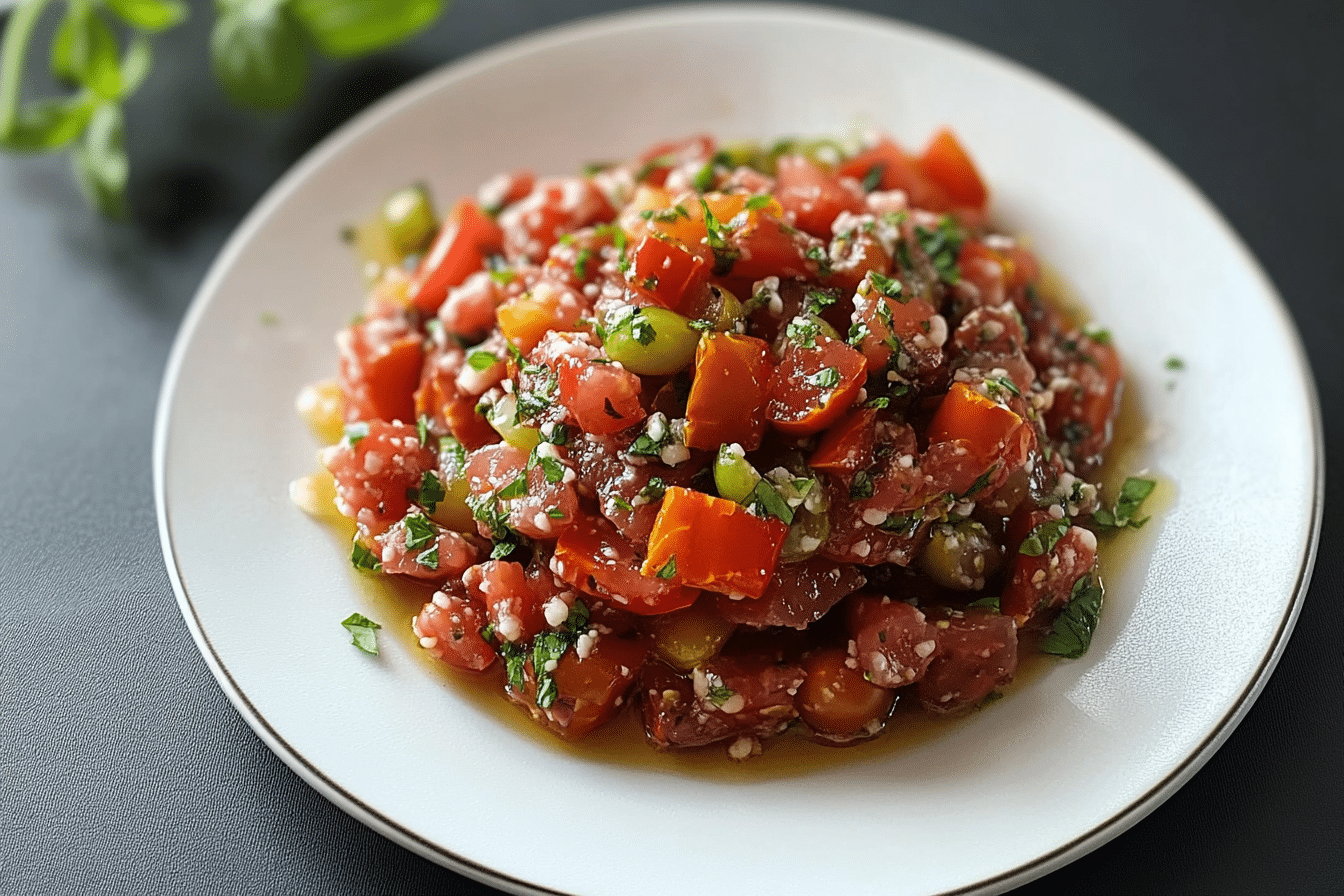 Heirloom Tomato Tartare