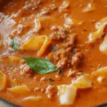 Vegan Creamy Bolognese Soup