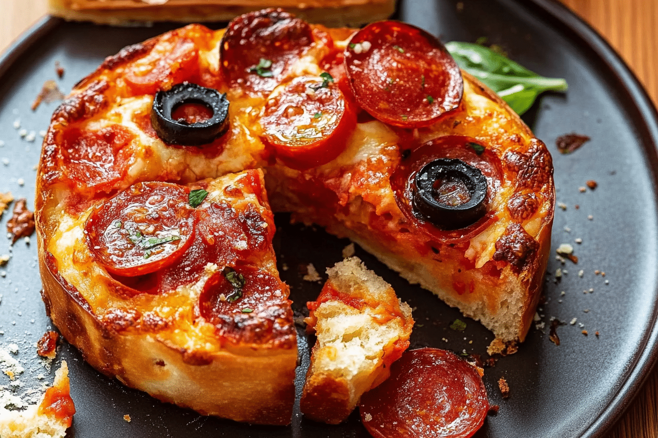 Easy Lunchbox Pizza Bread