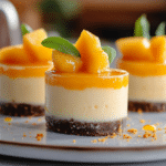 No-Bake Mango Cheesecake Cups