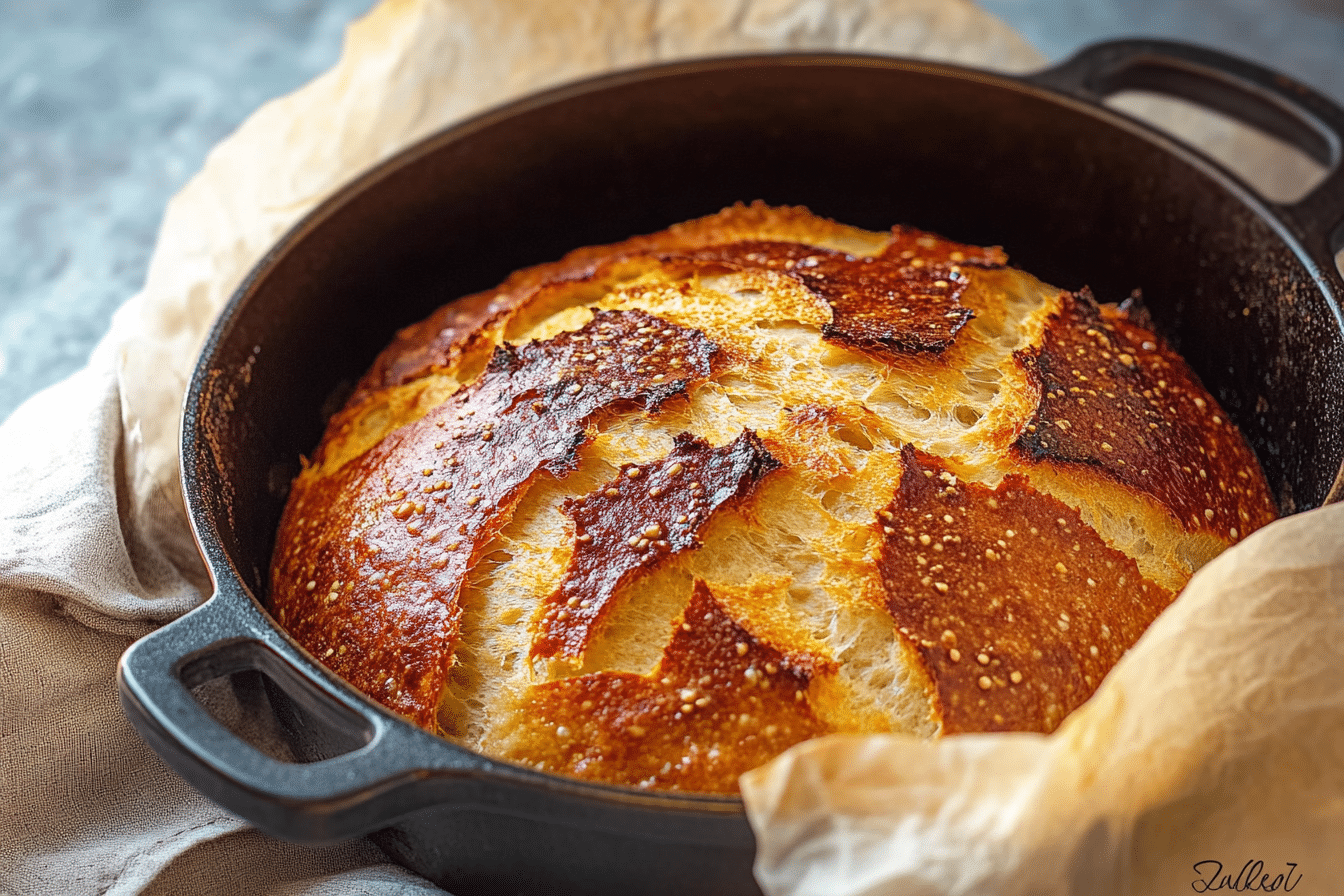 No-Knead Dutch Oven Bread